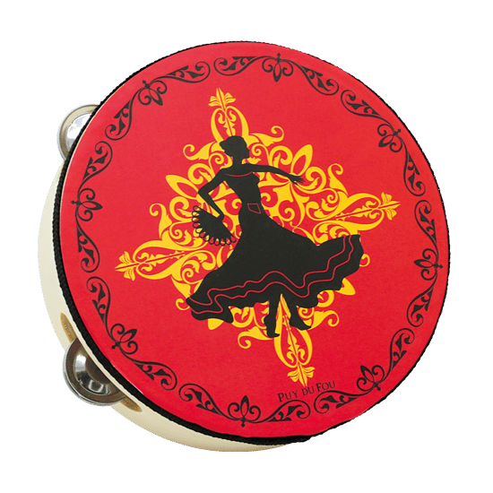 Tambourin Sérafina Mousquetaire de Richelieu Puy du Fou