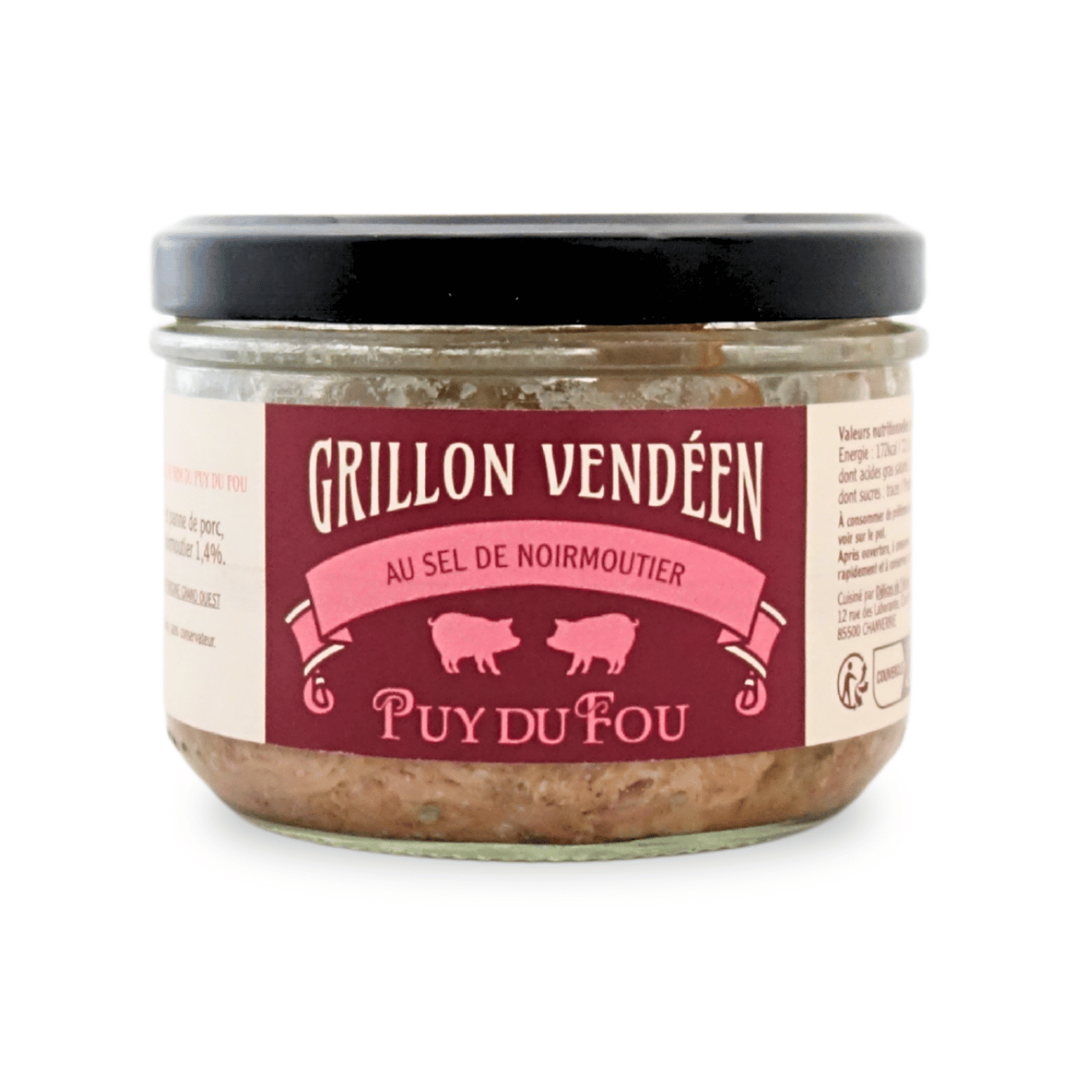 Grillon vendéen au sel de Noirmoutier - produit de face
