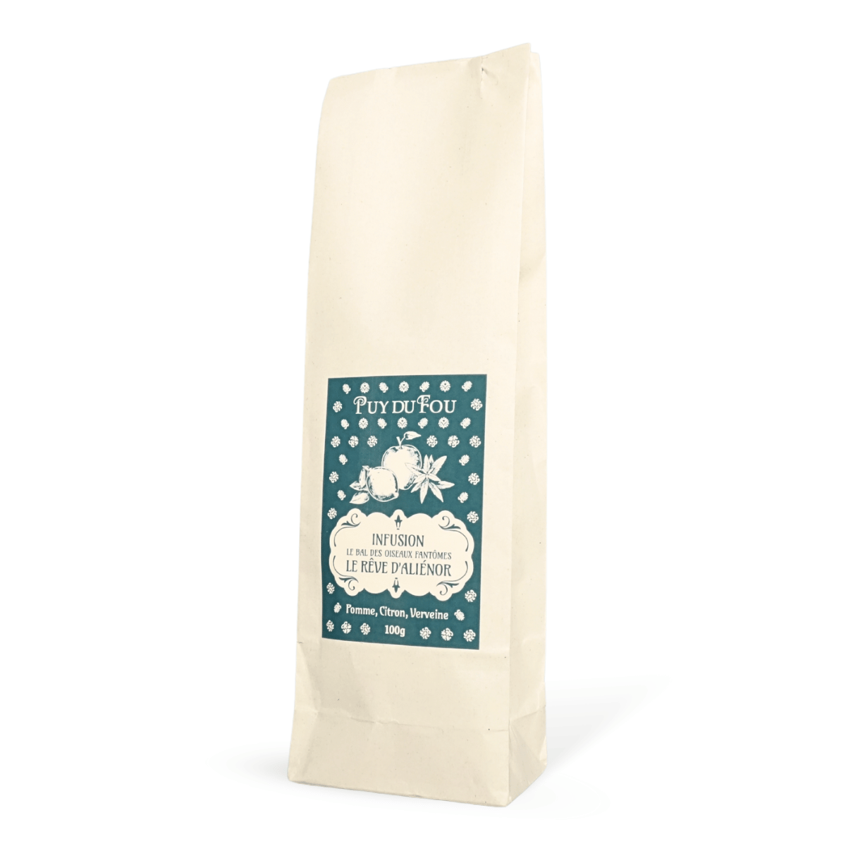 Infusion pomme, citron, verveine - Le Bal des Oiseaux Fantômes - de face 3/4