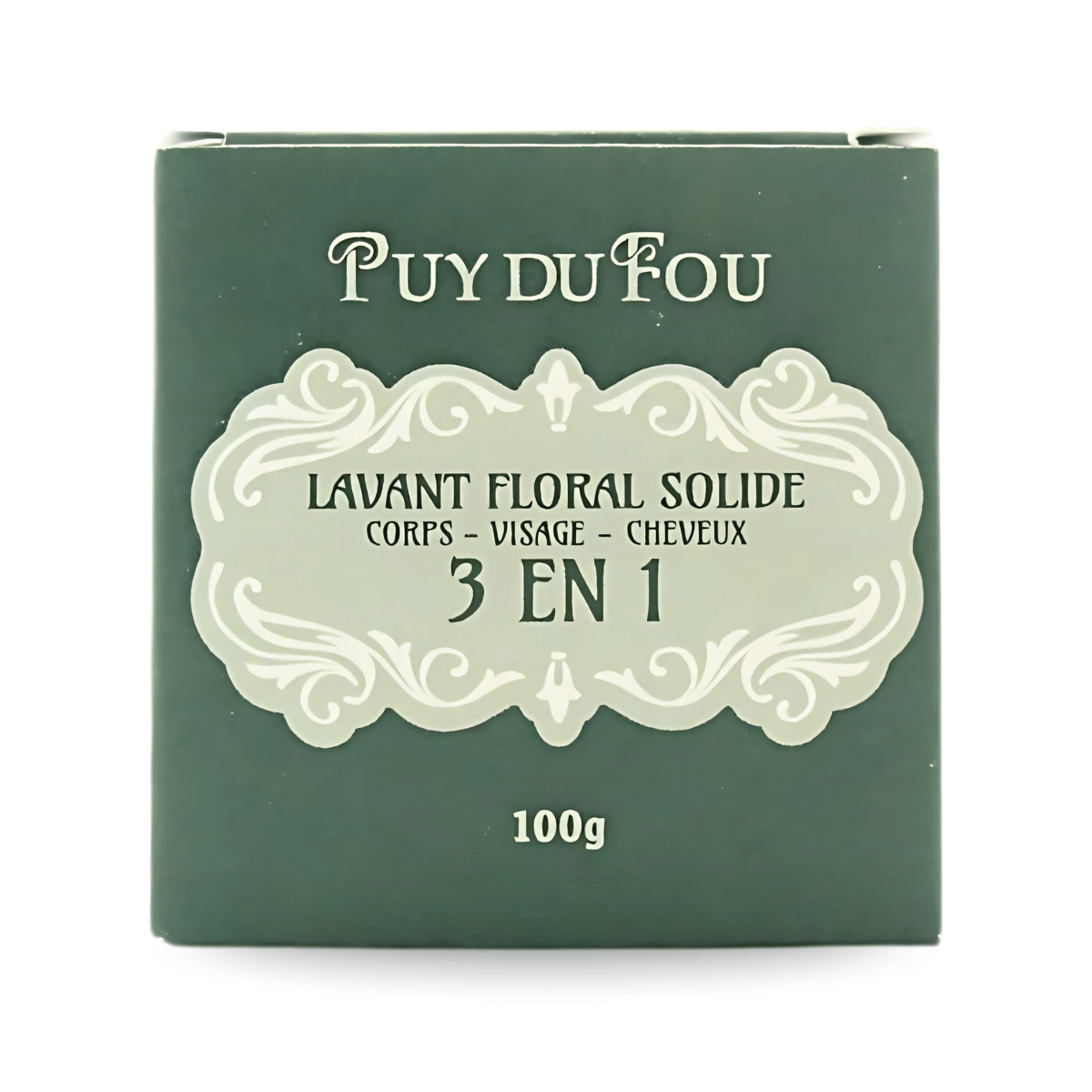 Lavant floral solide 3 en 1 - boite de face