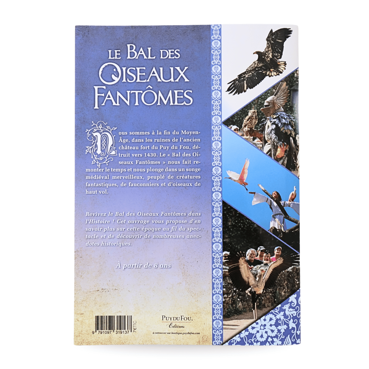 Le Bal des Oiseaux Fantômes, le spectacle dans l'Histoire - quatrième page de couverture