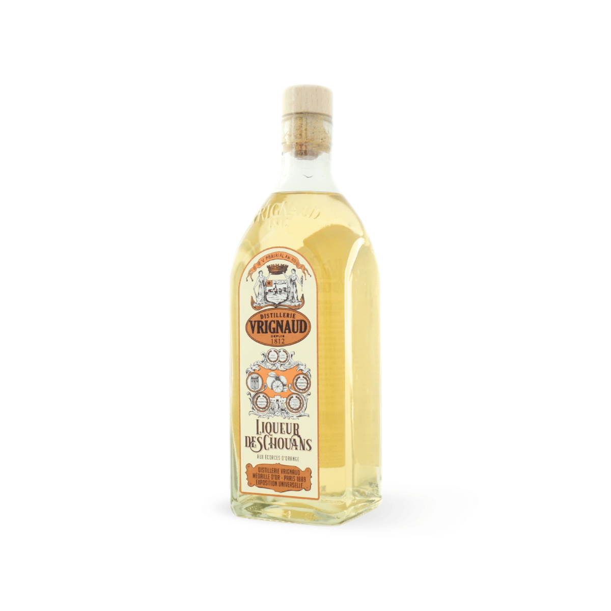 Liqueur des Chouans aux écorces d'orange - bouteille de bais