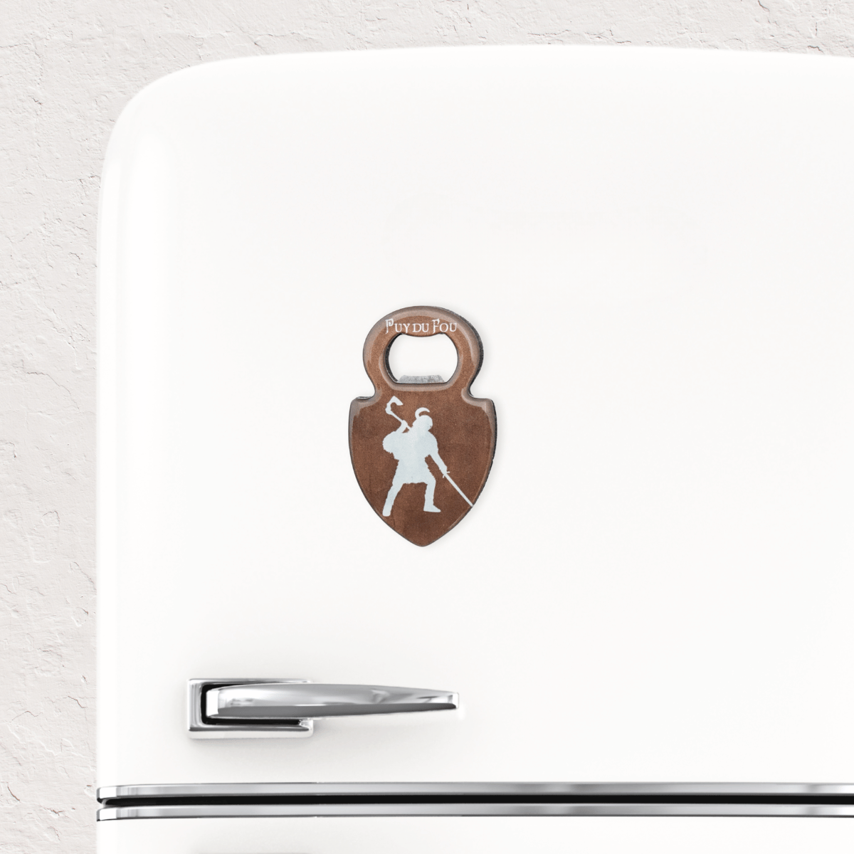 Magnet décapsuleur Viking - sur frigo