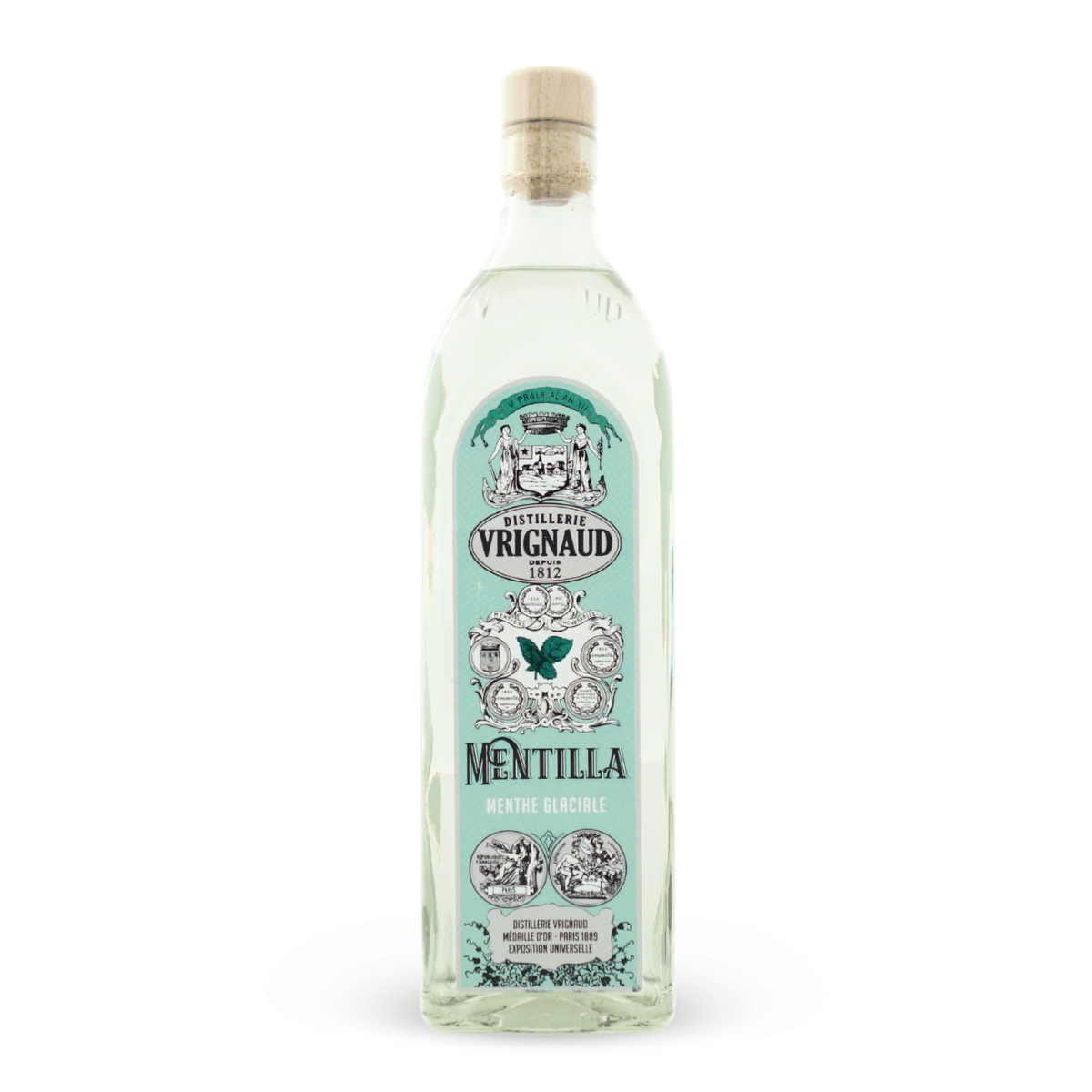 Mentilla menthe glaciale - bouteille de face