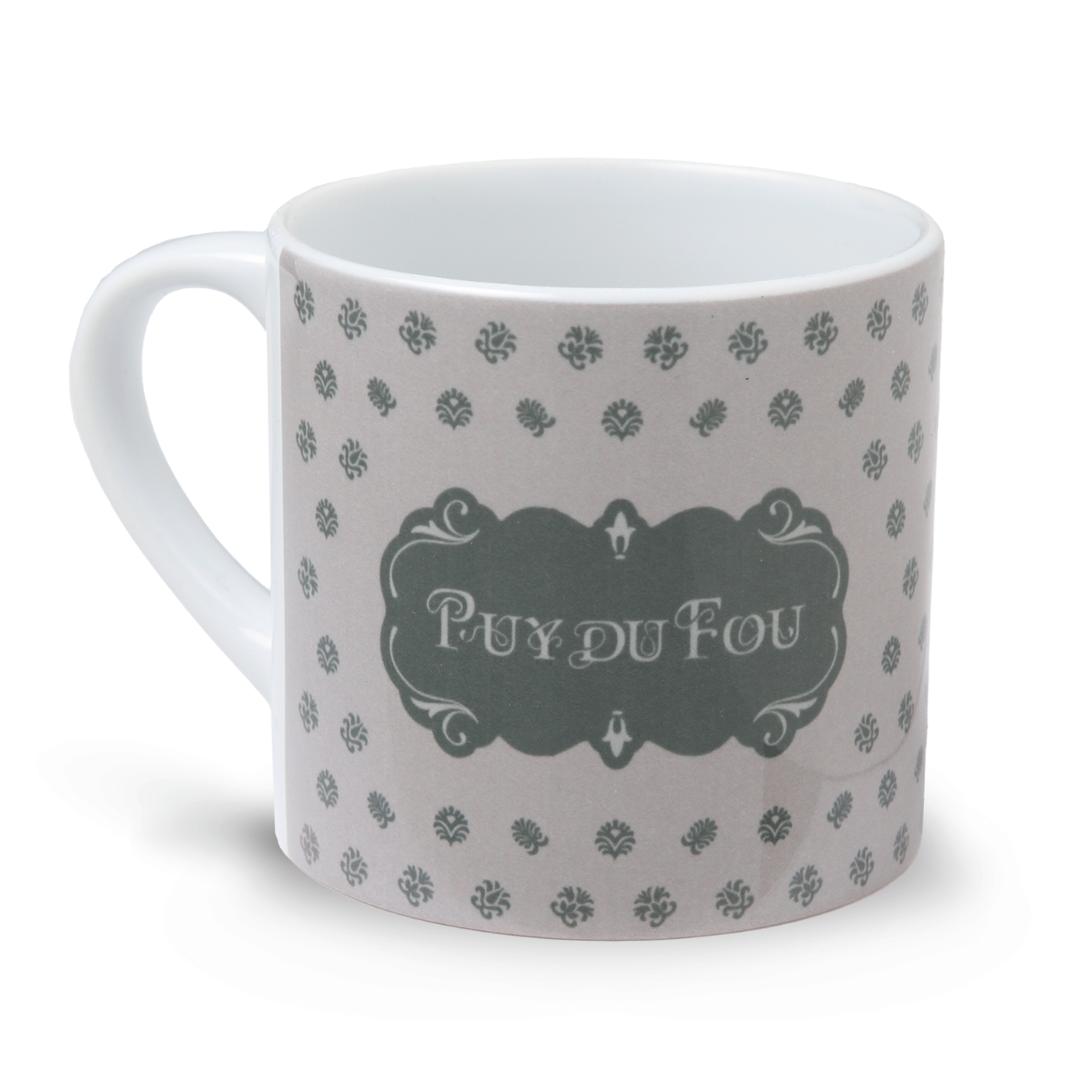 Mini mug Puy du Fou 1900 vert - mug de face