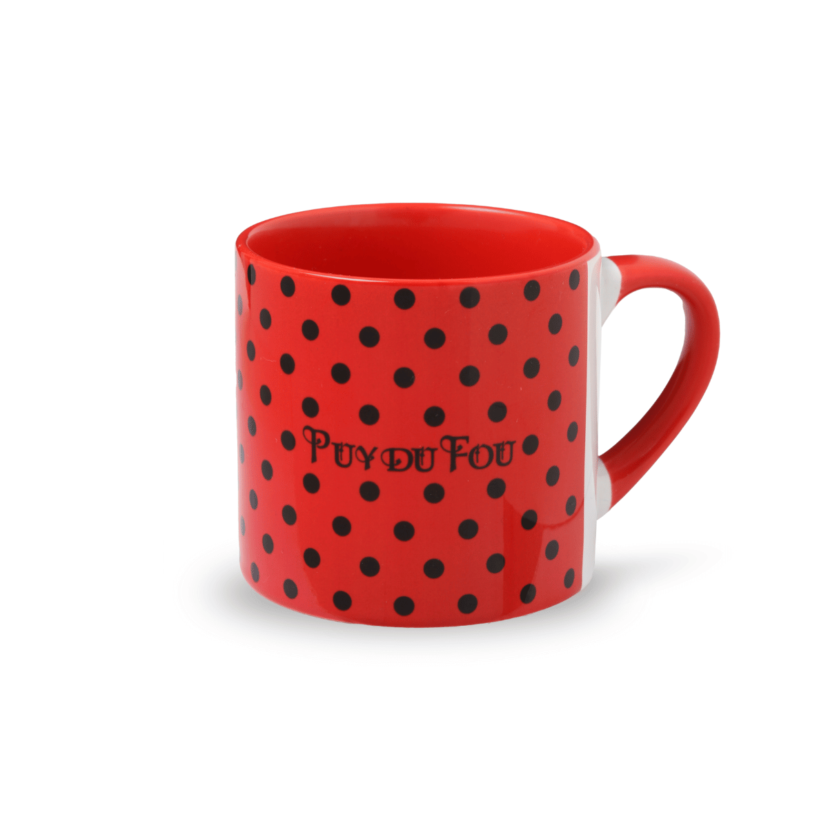 Mini mug Sérafina rouge - mug de dos