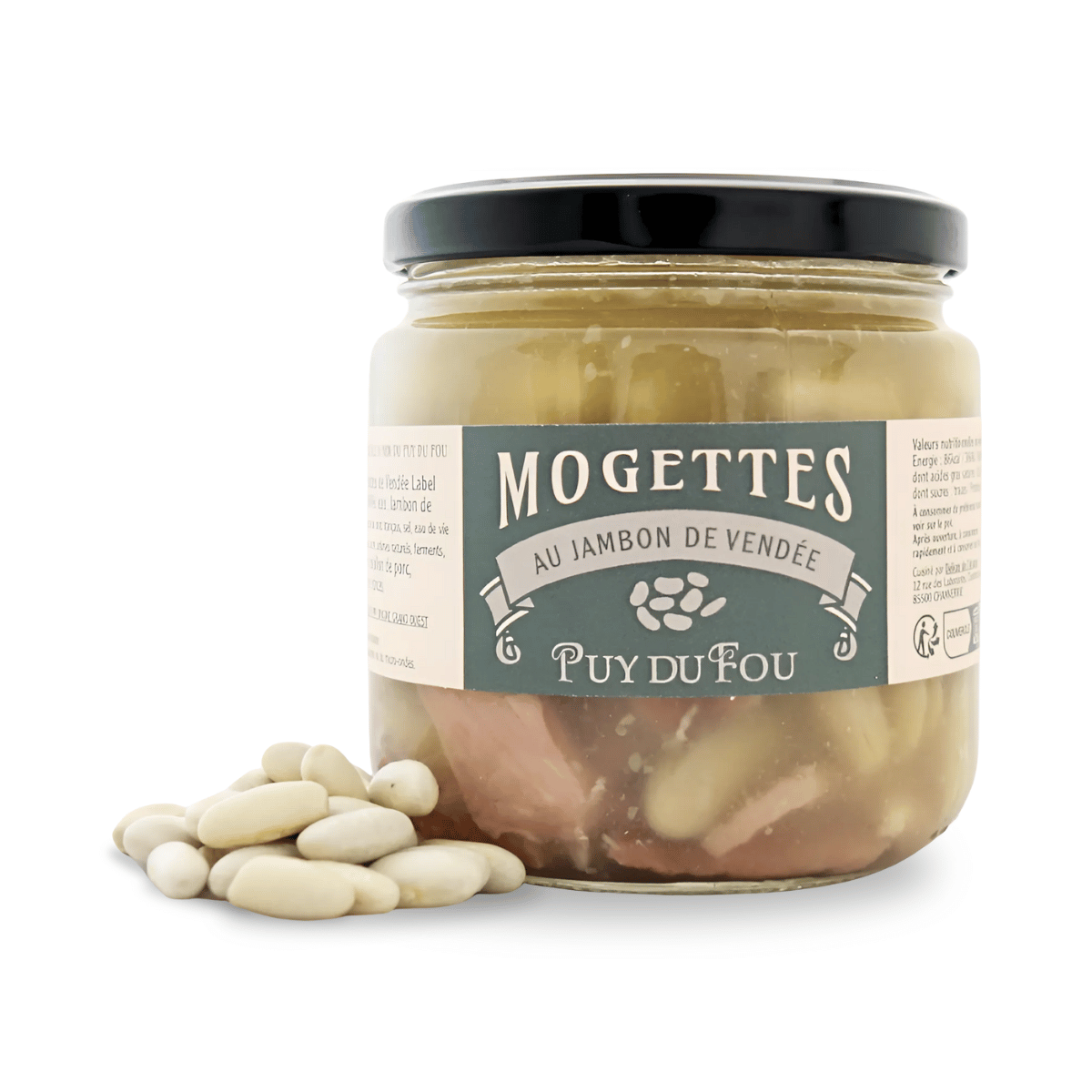 Mogette au jambon de Vendée - produit de face