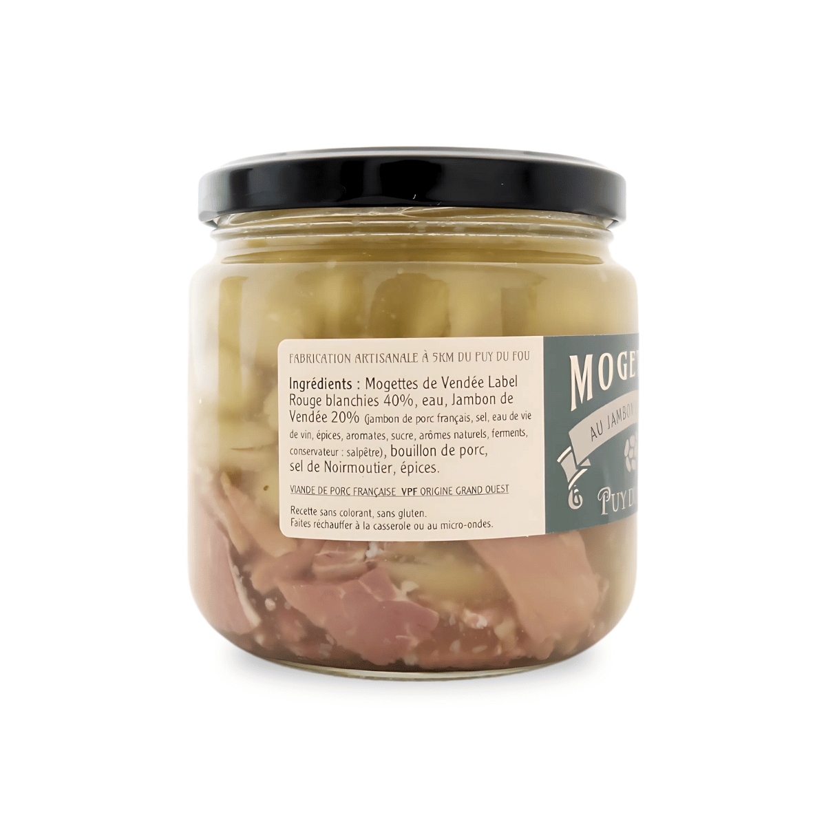 Mogette au jambon de Vendée - produit de profil (ingrédients)