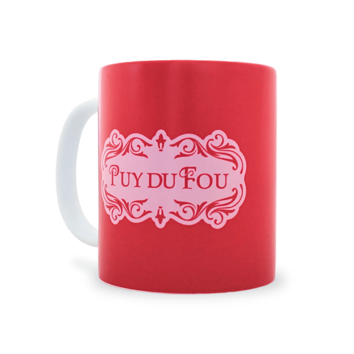 Mug mat Puy du Fou 1900 rose - mug de 3/4