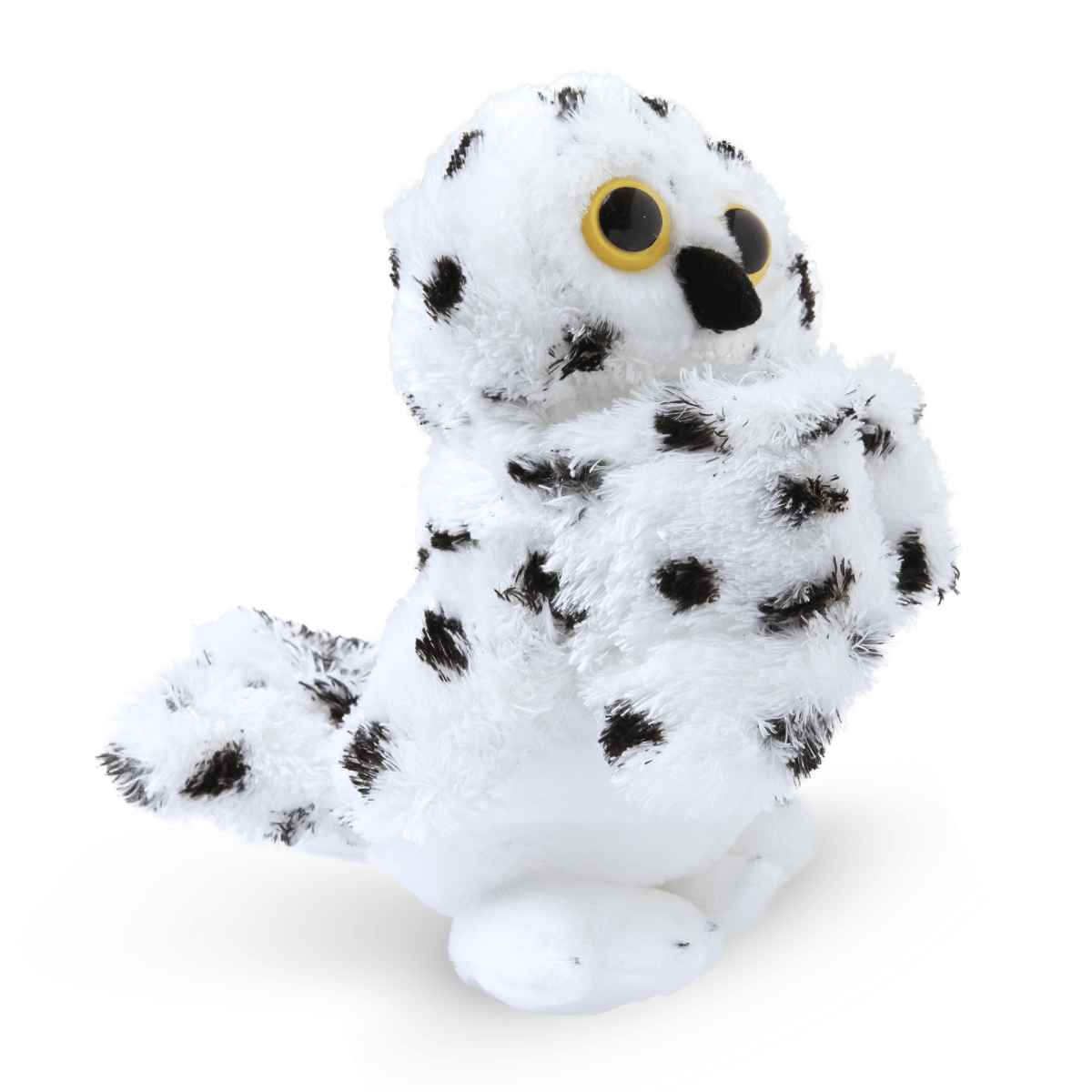 Peluche chouette clap - bracelet enroulé profil