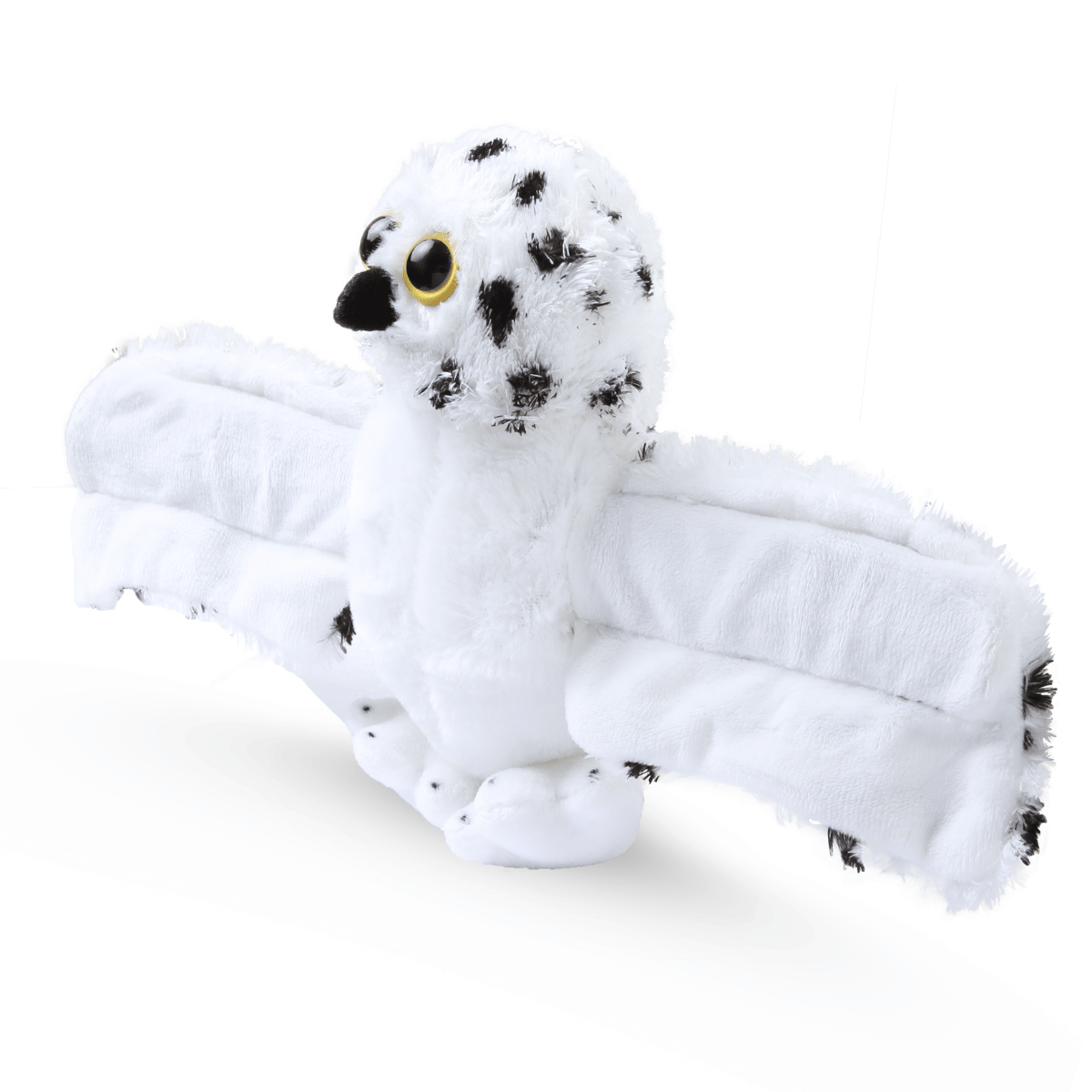 Peluche chouette clap - bracelet ouvert