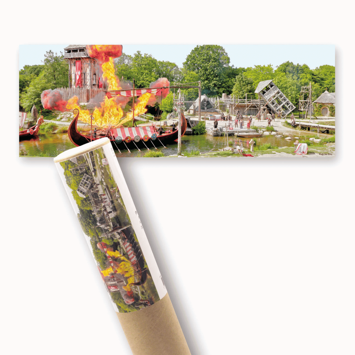 Poster Puy du Fou les Vikings