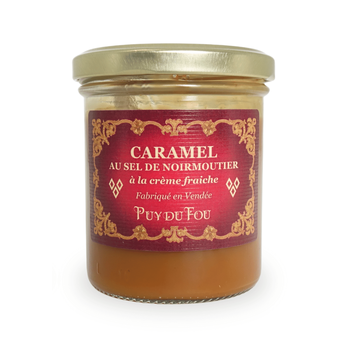 Pot de caramel au sel de Noirmoutier - image de face