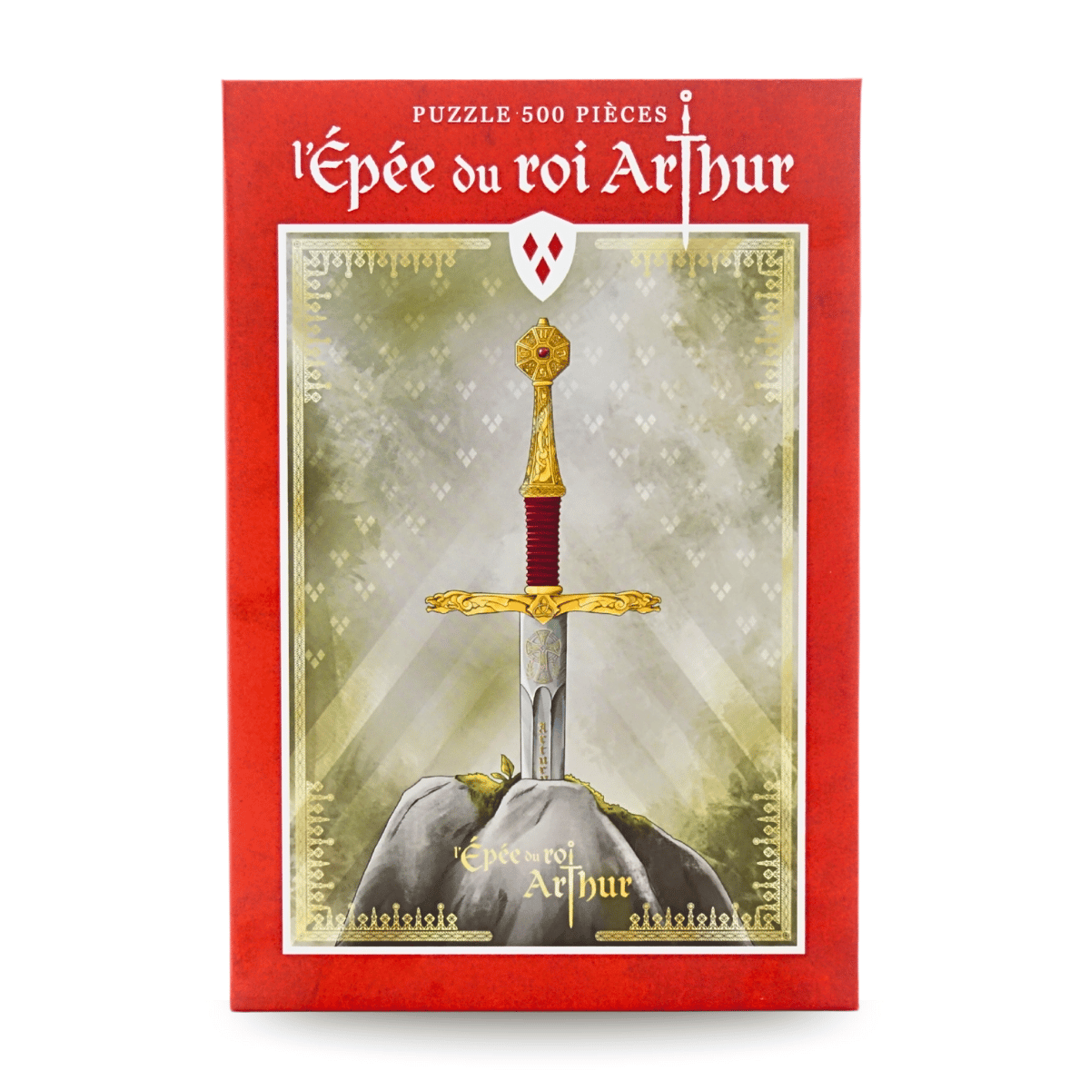 Puzzle l'Epée du Roi Arthur 500 pièces - de face