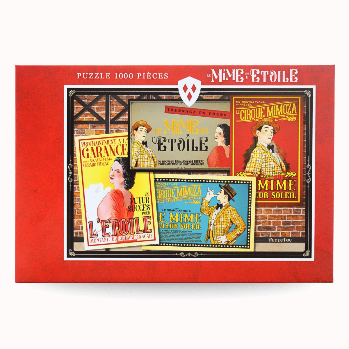 Puzzle le Mime et l'Etoile 1000 pièces - de face