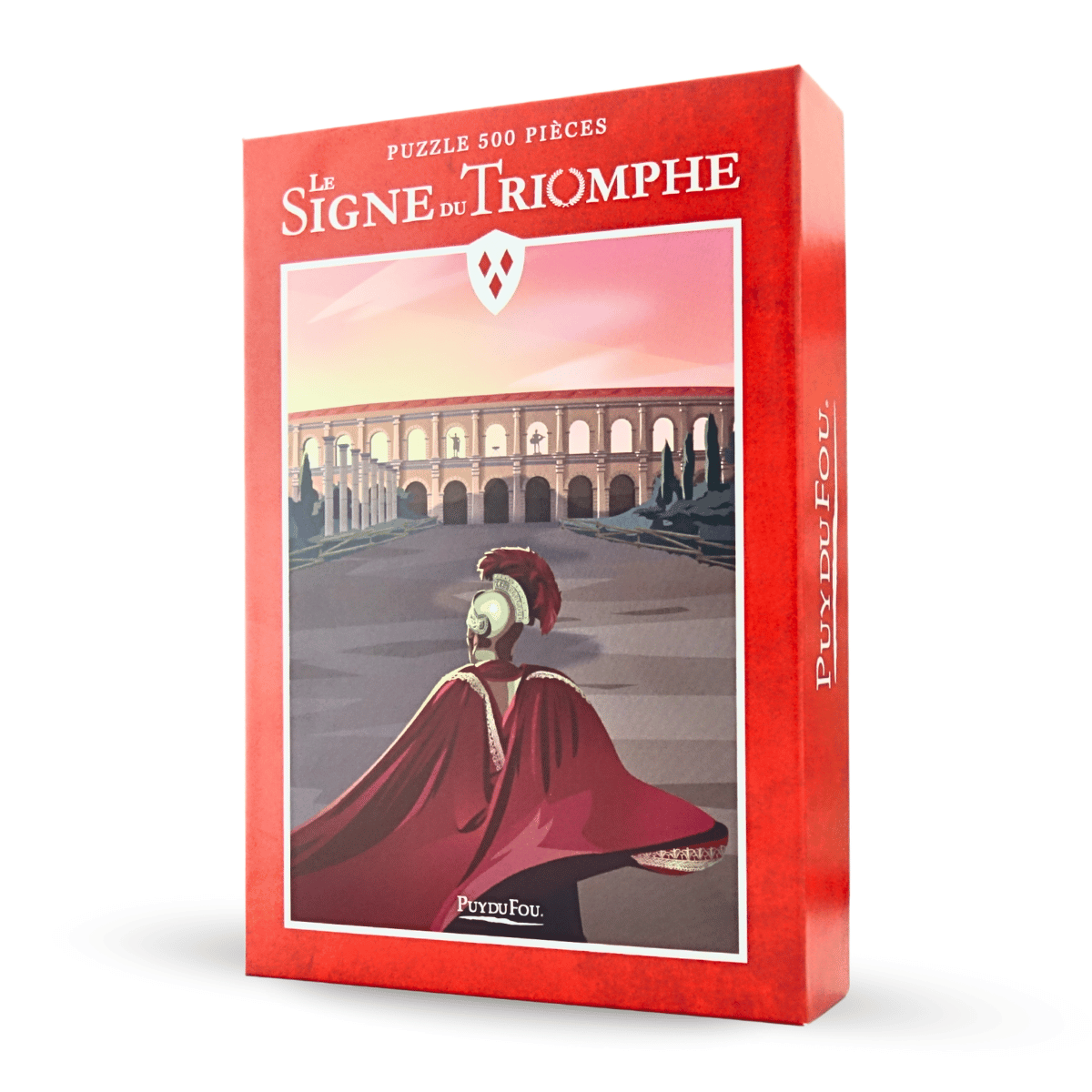 Puzzle le Signe du triomphe 500 pièces - de face 3/4