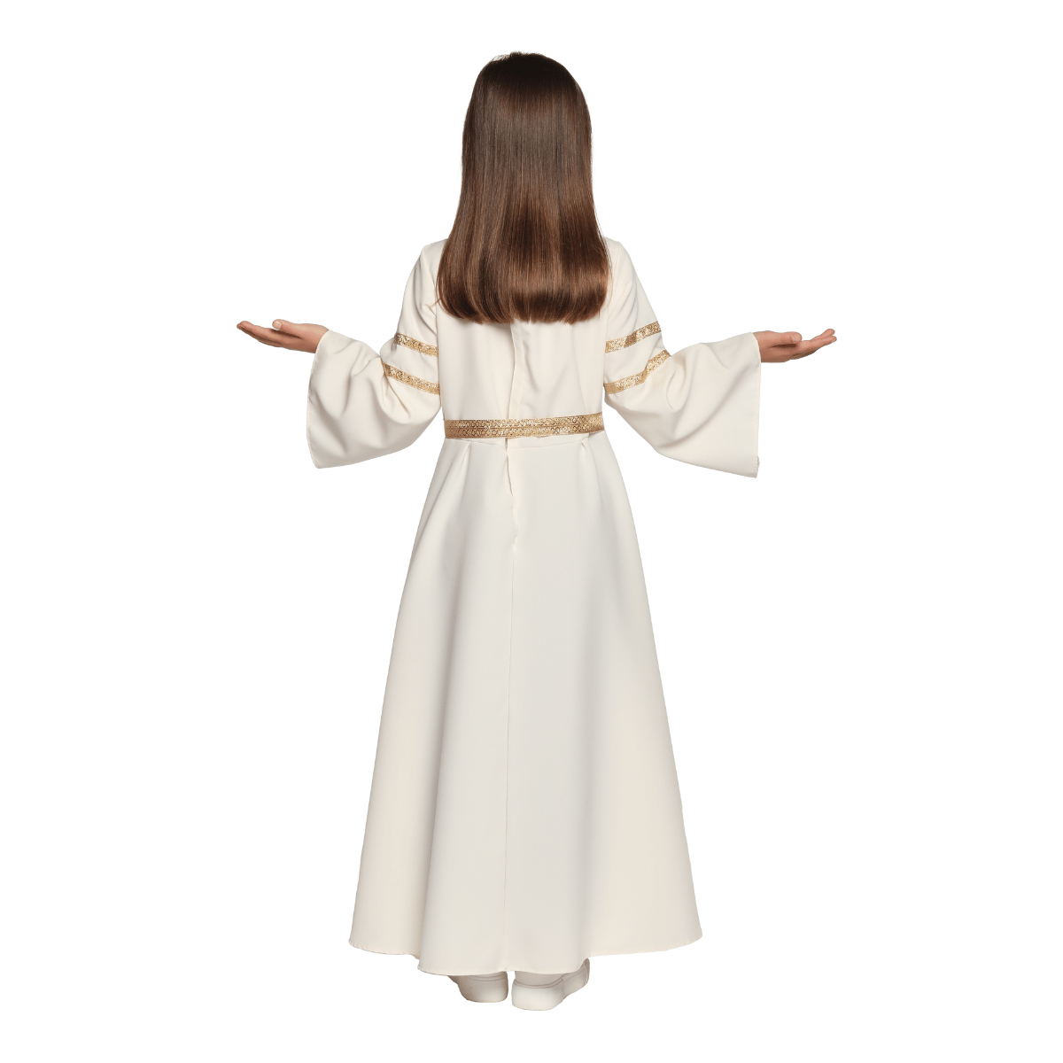 Robe déguisement Aliénior portée de dos
