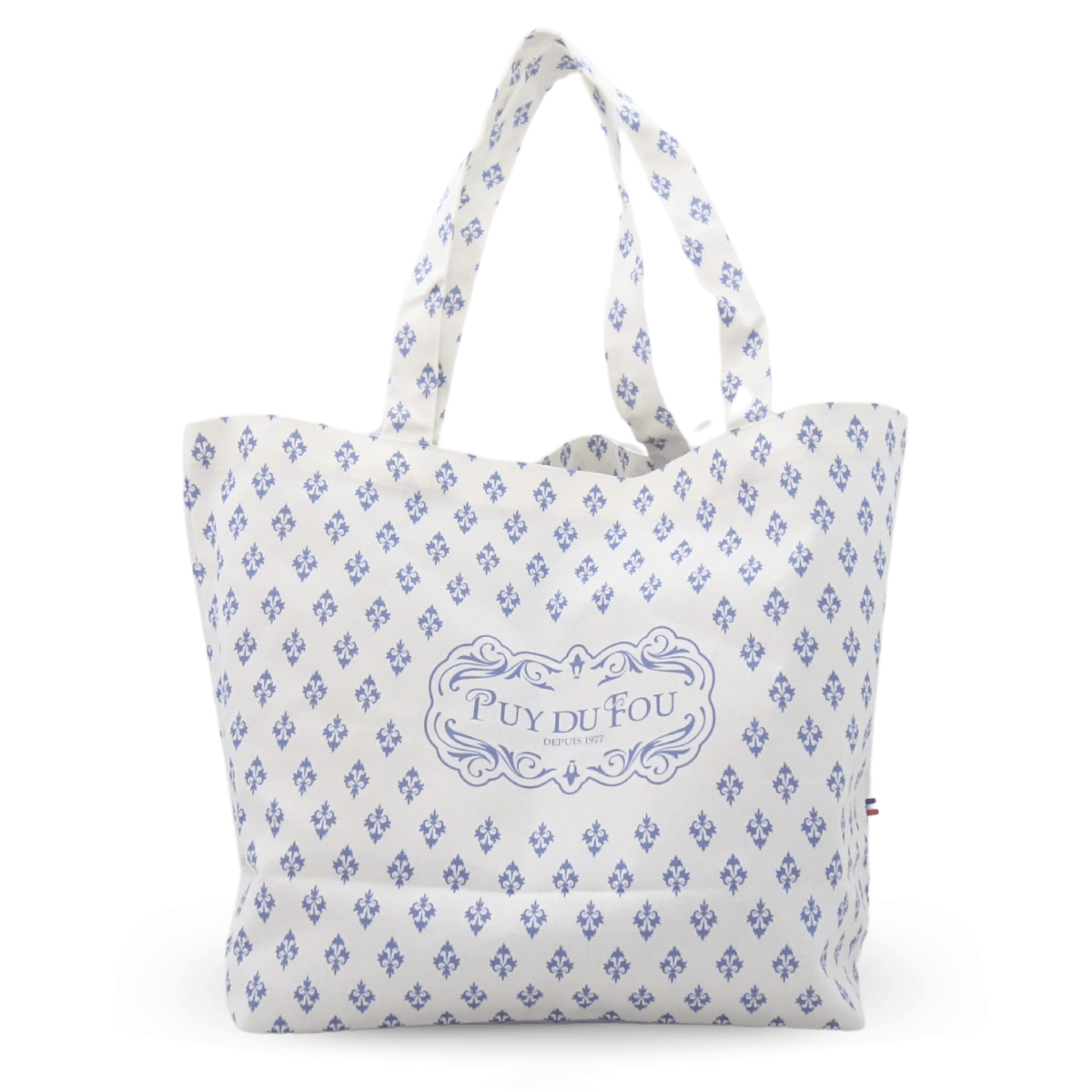 Sac shopping Puy du Fou 1900 bleu