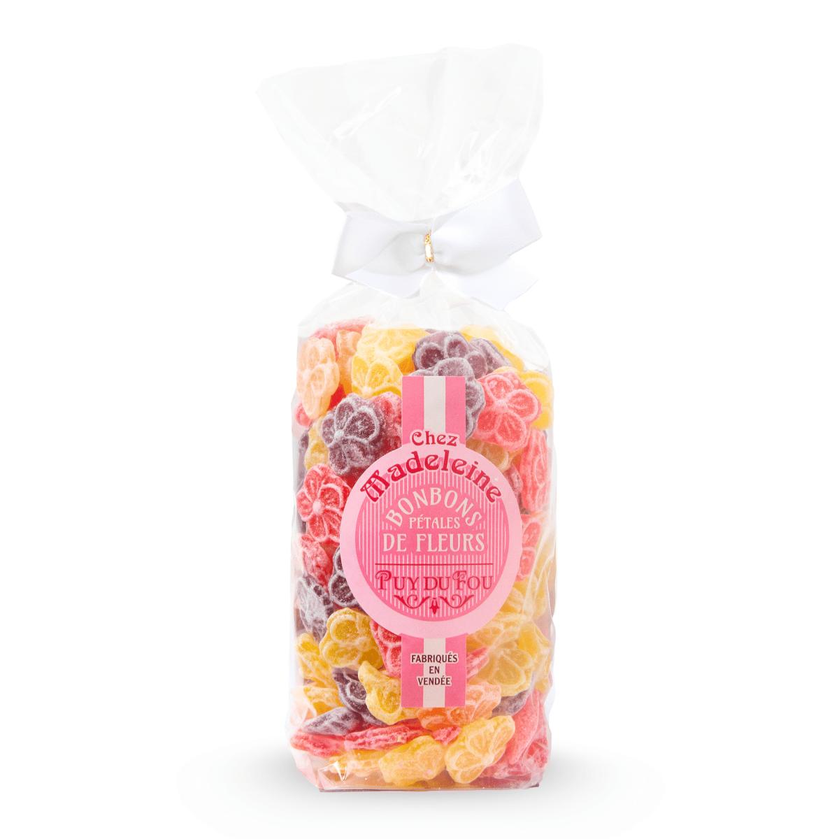 Sachet de bonbons pétales de fleurs - de face