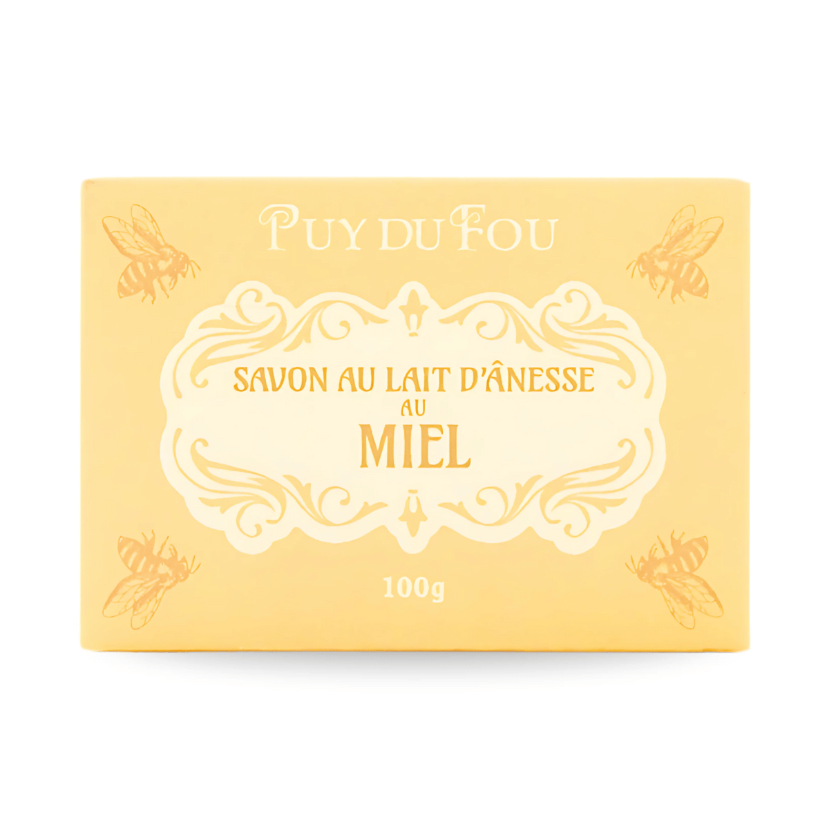 Savon au lait d'ânesse au miel - boite de face