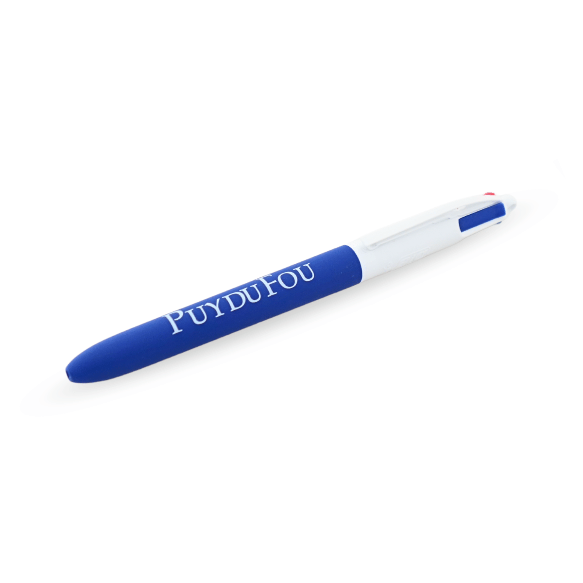 Stylo 4 couleurs bleu - posé 3/4
