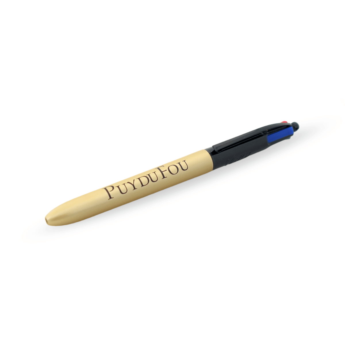 Stylo 4 couleur doré
