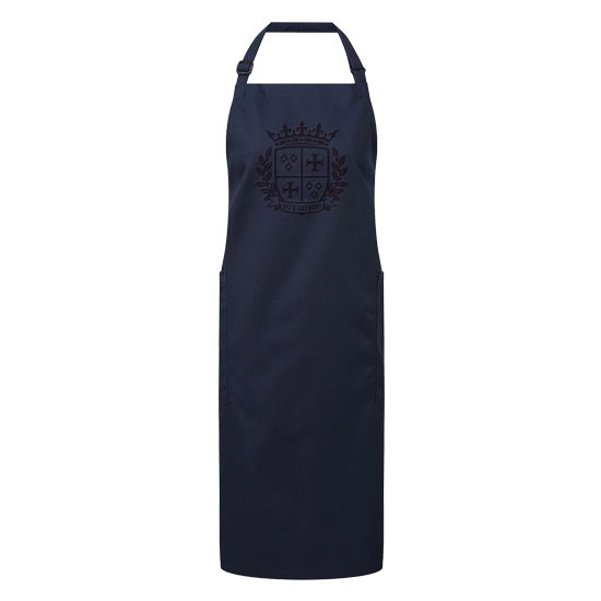 Tablier de cuisine bleu Puy du Fou