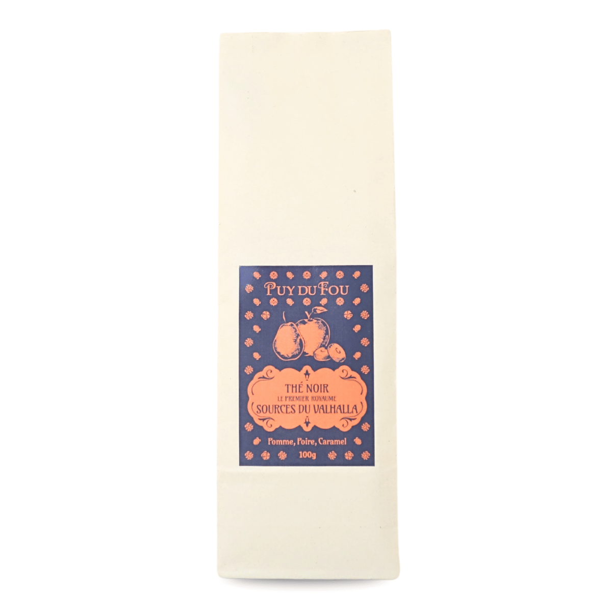 Thé noir pomme, poire et caramel - Le Premier Royaume - de face