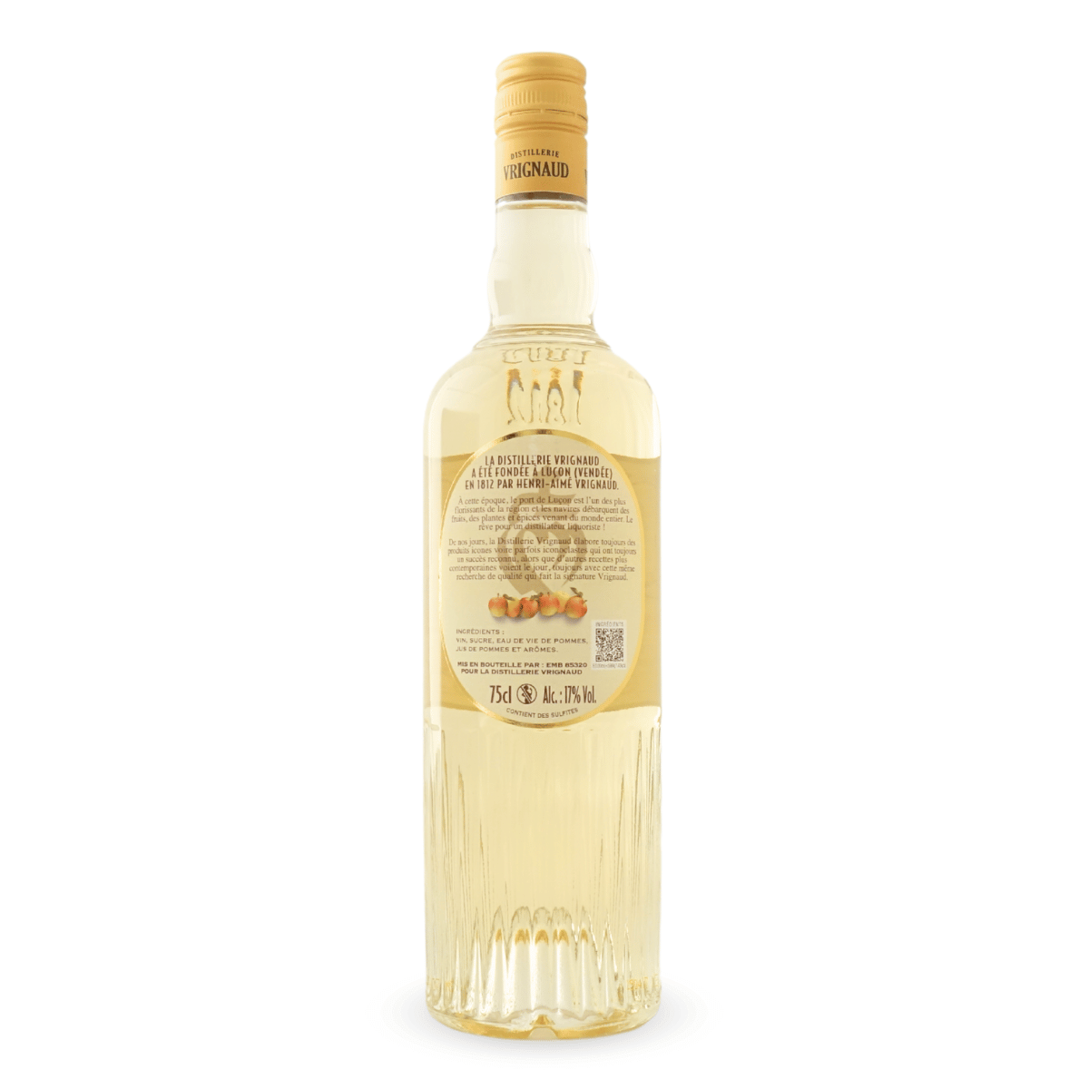 Troussepinette L'originale Pommes - bouteille de dos
