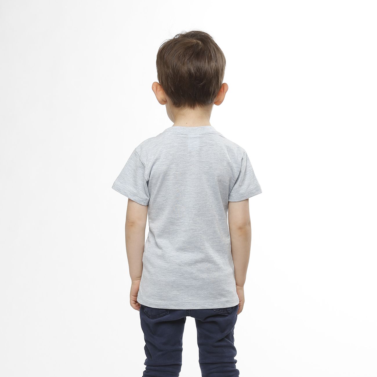 Dos t-shirt gris Bal des Oiseaux Fantômes enfant
