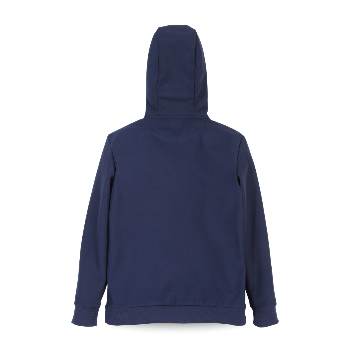 Veste softshell bleue marine pour femme - de dos