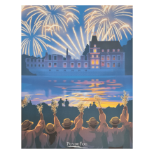 Affiche illustration de la Cinéscénie