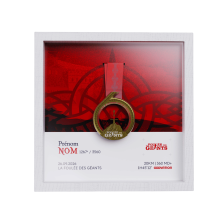 Cadre médaille Foulée des Géants 2026
