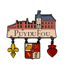 Magnet breloques Château
