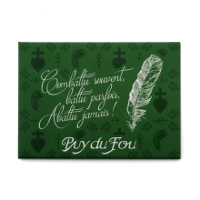 Magnet devise Dernier Panache