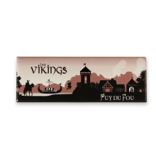 Magnet marron les Vikings