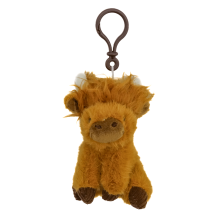 Porte-clés peluche Highland - suspendu