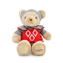 Peluche ours Chevalier - de face