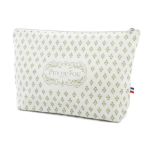 Pochette Puy du Fou 1900 verte - de biais