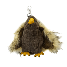 Porte-clés peluche Aigle - suspendu