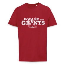 T-shirt rouge Foulée des Géants