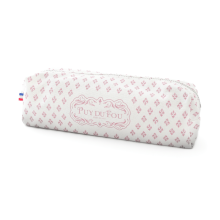 Trousse Puy du Fou 1900 rose - fermée de biais