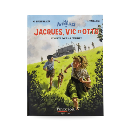 BD Jacques, Vic et Otto - livre de face