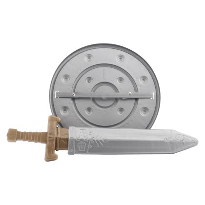 Dos épée et bouclier chevalier enfant