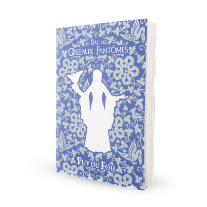 Cahier d'écolier Bal des Oiseaux Fantômes - de biais