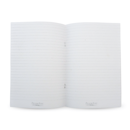 Cahier d'écolier - ouvert
