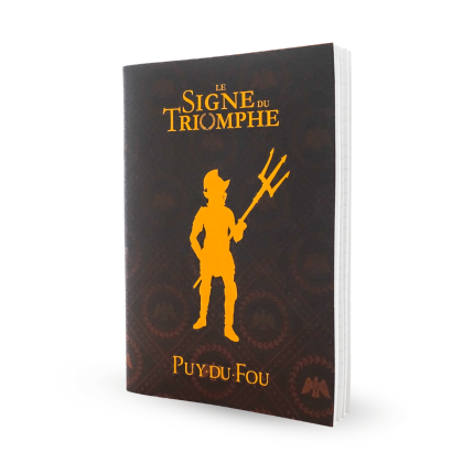 Cahier d'écolier Signe du Triomphe - de biais
