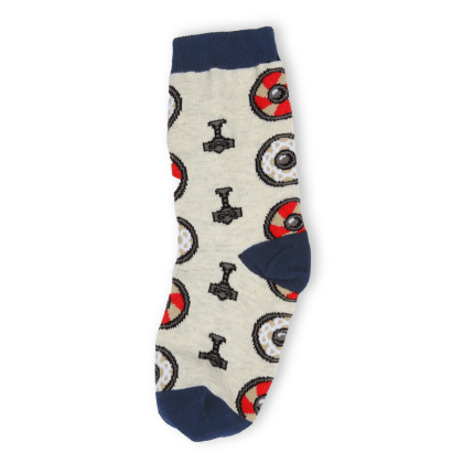 Chaussettes viking enfant - de profil