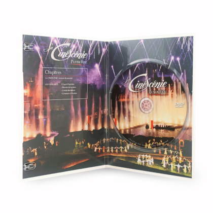 DVD Cinéscénie - ouvert avec CD