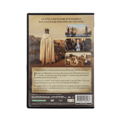 DVD Philippe De Villiers raconte Saint Louis - de dos